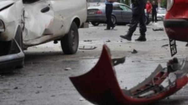 carambol in bihor doua persoane transportate de urgenta la spital