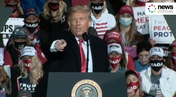 trump vizite fulger in mai multe state cheie in castigarea alegerilor