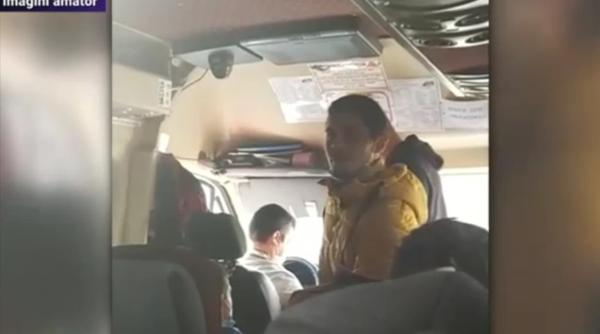 video imagini revoltatoare in plina pandemie de covid 19 microbuz plin cu oameni inghesuiti si fara masca