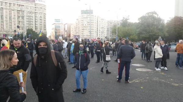 amenzi in valoare de 7 000 de lei la protestul din piata victoriei