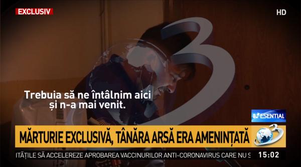 iubitul sabinei femeia ucisa si arsa in valiza toti o amenintau si eu eram amenintat