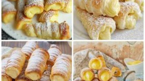 cannoncini cu crema de vanilie reteta italiana care te va cuceri instant gust demential