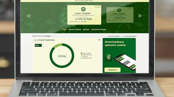 internet banking la standarde ridicate  cec bank a lansat o noua platforma