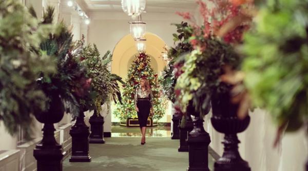 sarbatori 2020 casa alba decorata de melania trump pentru ultima oara ca prima doamna foto video