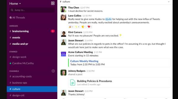 aplicatia slack cumparata de salesforce pentru 23 miliarde euro mesaj pentru microsoft