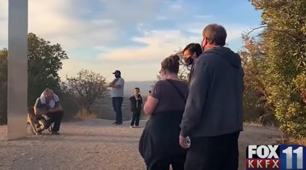 un alt monolit metalic a aparut misterios in sua