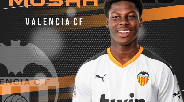 clubul spaniol valencia cf a luat o decizie cu privire la mijlocasul american yunus musah