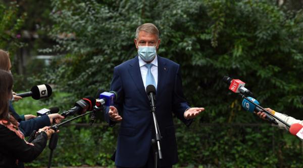 klaus iohannis  declaratii cu o zi inainte de alegeri  intalnire cu nicusor dan la cotroceni