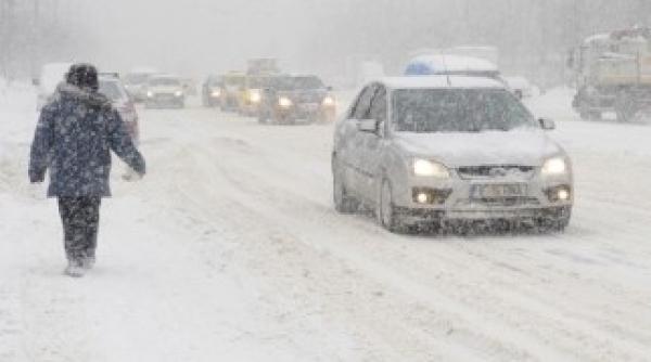 avertizare generala de la meteorologi  polei  ninsori si vant puternic