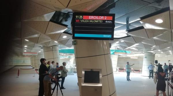 video ploua in statia de metrou eroilor 2 inaugurata in urma cu nici 3 luni