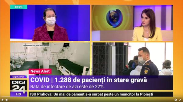 imagini soc invitata digi24 invadata de gandaci totul s a intamplat in direct