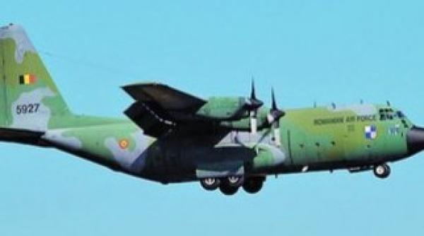 o aeronava care repatriaza militari romani raniti in afganistan aduce donatii ati din germania