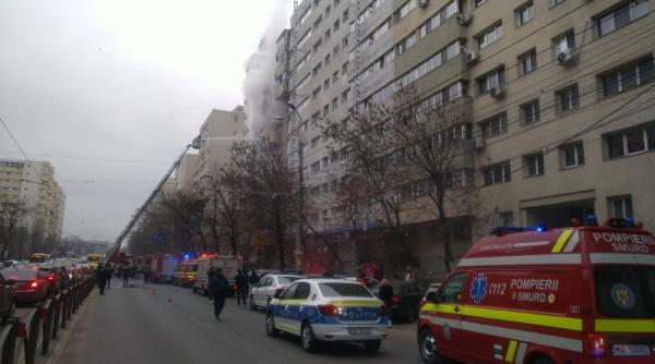 a fost stins incendiul din soseaua colentina din capitala