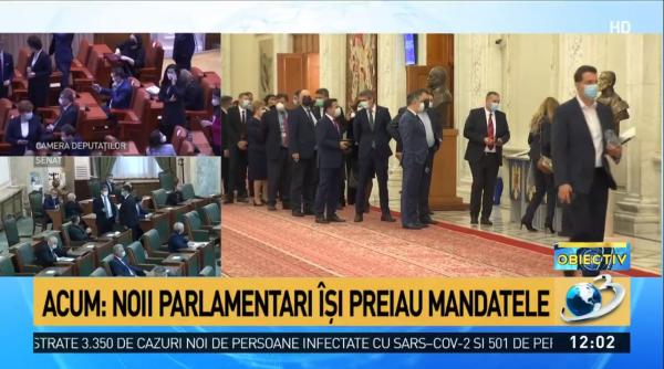 noii parlamentari isi preiau mandatele probleme la camera deputatilor