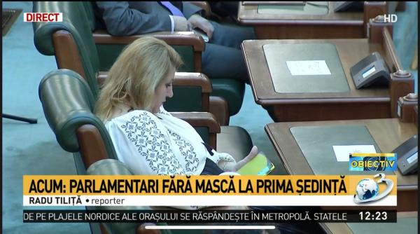 senatul cere dsp bucuresti sa comunice daca diana sosoaca e exceptata de la purtarea mastii