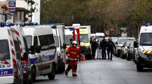 jandarmi impuscati mortal in franta atacatorul a fost gasit mort