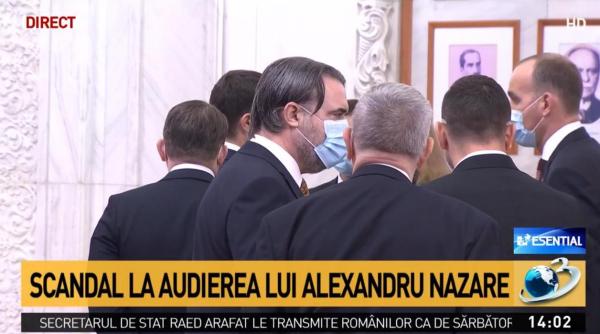 scandal la audierea lui alexandru nazare parlamentarii aur au plecat