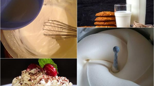 asa faci frisca pentru prajituri si torturi intr un minut cel mai tare truc video