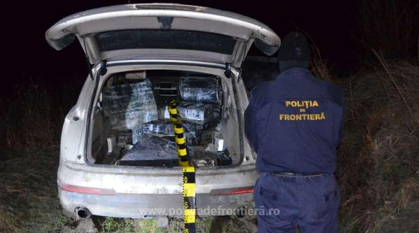 focuri de arma la frontiera cu romania  contrabandisti de tigari  prinsi de politisti