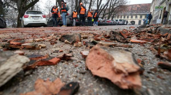 cutremur in croatia imagini de groaza de la seismul puternic