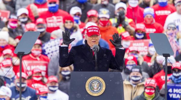 nou miting urias pro trump presedintele sua nu se lasa