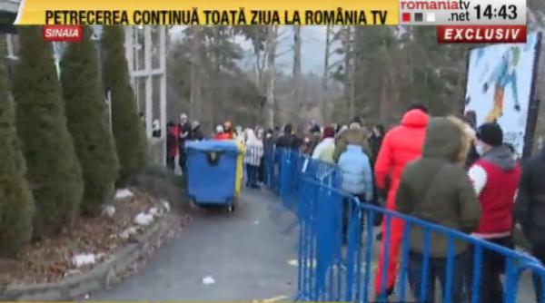 imbulzeala si cozi de sute de persoane in statiunile montane