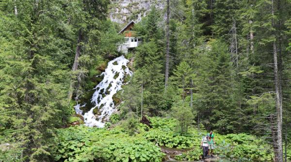 masina abandonata intr o prapastie din bucegi