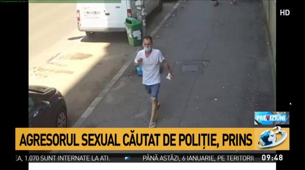 agresor sexual cautat de politia capitalei prins