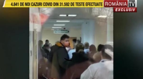 cozi la spitalul universitar din bucuresti zeci de medici asteapta sa se vaccineze anti covid sistemul a cazut