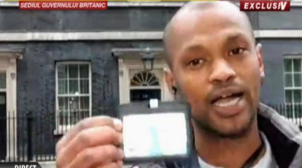 jurnalist romania tv interzis la protestele din londra a fost si amendat