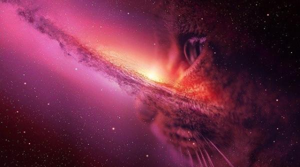 astronomii au descoperit de ce o galaxie indepartata se aprinde cu regularitate asemenea unui foc de artificii