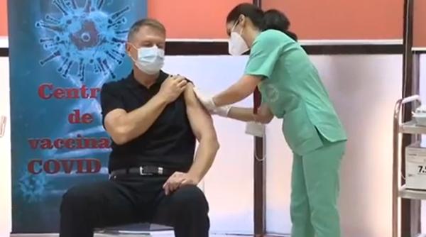 klaus iohannis  prima declaratie dupa ce s a vaccinat anti covid 19