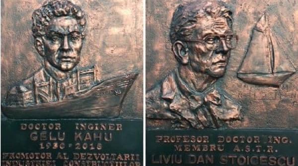 scoala navalistilor din galati mai bogata cu doua basoreliefuri