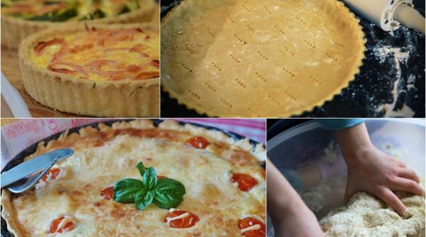 cum faci crusta pentru quiche si tarte sarate cea mai buna reteta nu are cum sa nu ti iasa