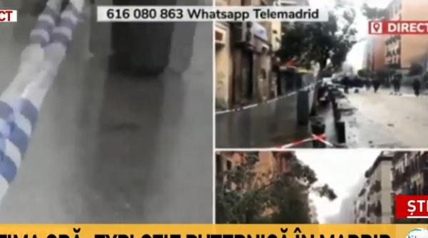 explozie puternica in madrid
