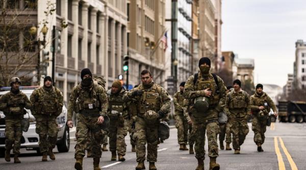 galerie foto washington zona de razboi inainte de inaugurarea lui joe biden