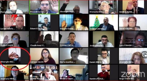 gheorghe bezman consilierul local din galati care a lasat pe altcineva sa voteze in locul sau sanctionat