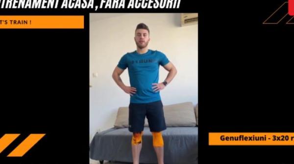 antrenorul de fitness rares samson te invata cum sa faci sport acasa fara accesorii video