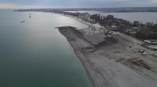 apele romane zeci de hectare de plaje noi pe litoral