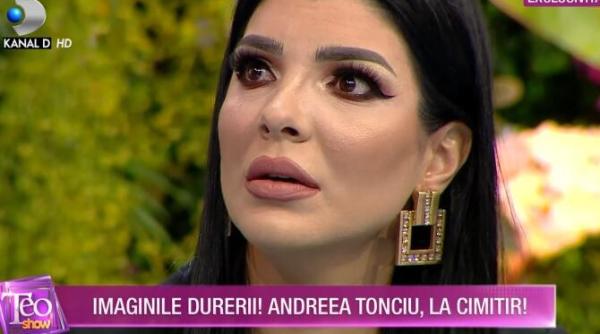 andreea tonciu a inceput sa planga in direct este o durere foarte mare pentru mine regret enorm