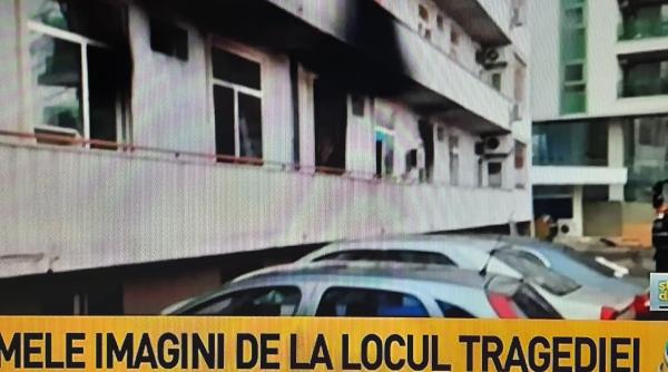 incendiu la matei bals primele imagini de la locul tragediei unde patru pacienti au murit
