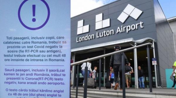 oficialii aeroportului din londra reactie despre panoul in limba romana si limba romani