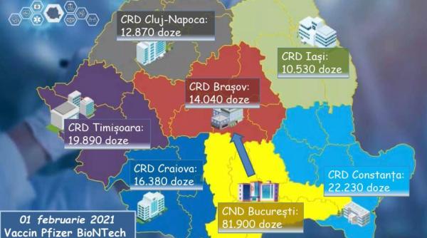 vaccinare anti covid ajung 163 800 de doze de vaccin pfizer in romania anunt de ultim moment