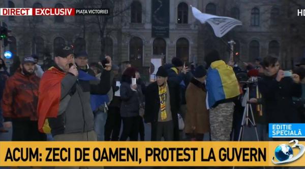 protest 1 februarie 2021 oamenii nu poarta masca de protectie