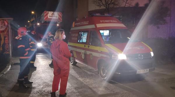 pompierii clujeni au salvat o tanara care ar fi incercat sa se sinucida interventie la inaltime