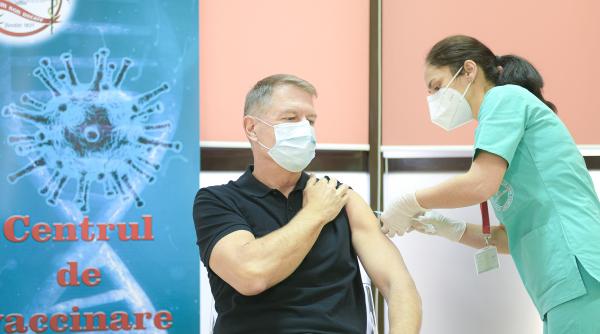 klaus iohannis programat pentru a doua doza de vaccin impotriva covid 19