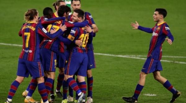 real betis   fc barcelona  catalanii nu au mai avut atatea victorii in deplasare din 2016