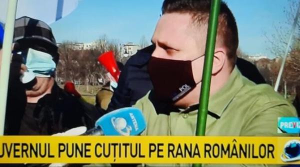 protest la palatul parlamentului manifestant sa aiba grija cum impart painea