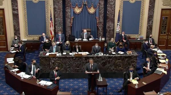 senatul sua decizie privind procesul de impeachment a lui donald trump