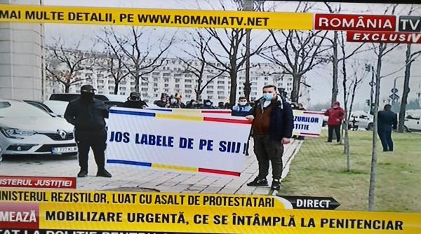 protest la ministerul justitiei jos labele de pe siij